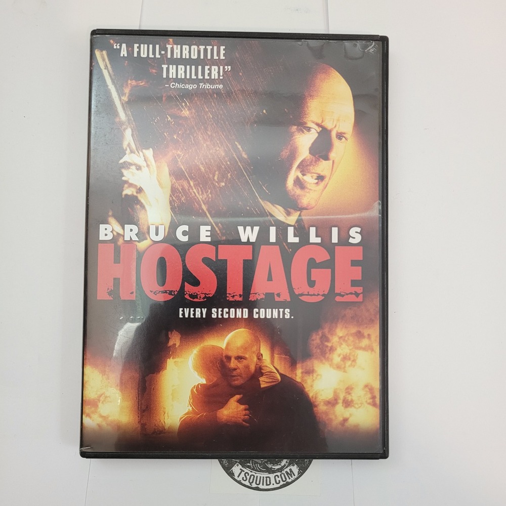 Miramax Hostage DVD Bruce Willis‎ Widescreen Edition Action Thriller